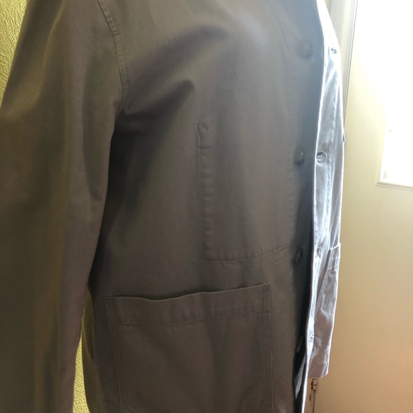Club Monaco Fall Pale Gray Overcoat NWOT!! - Picture 6 of 12